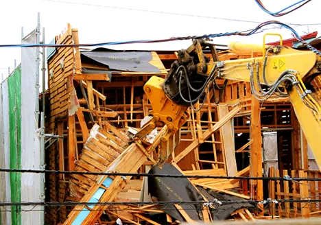 戸建て住宅解体